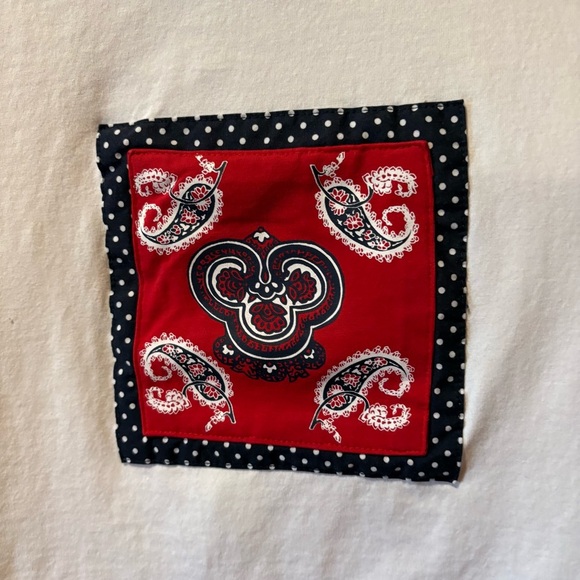 Mountain Lake Casuals paisley print combo top is xl skirt is a size 12 - Picture 3 of 14